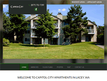 Tablet Screenshot of capitolcityonthecourseliving.com